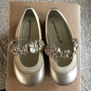 Rampage Girls Gold Shoe